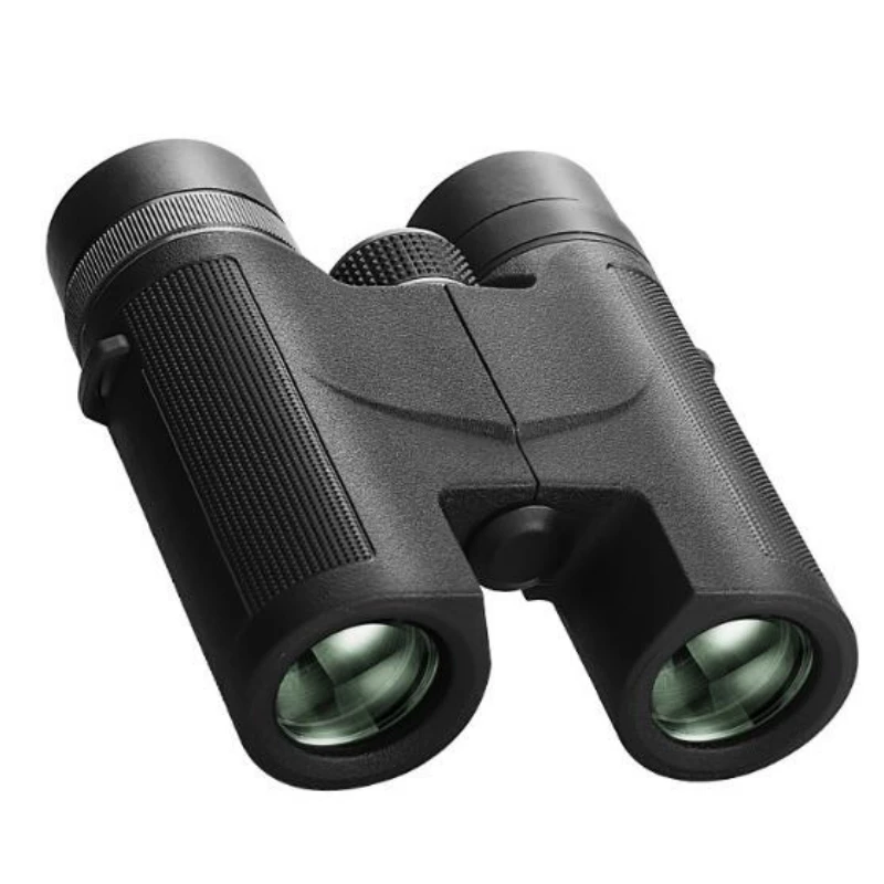 Moge 10x32mm Binoculars Straight Mirror Body HD High Power Low Light Level Night Vision Watch Football Concerts BAK4 Telescope