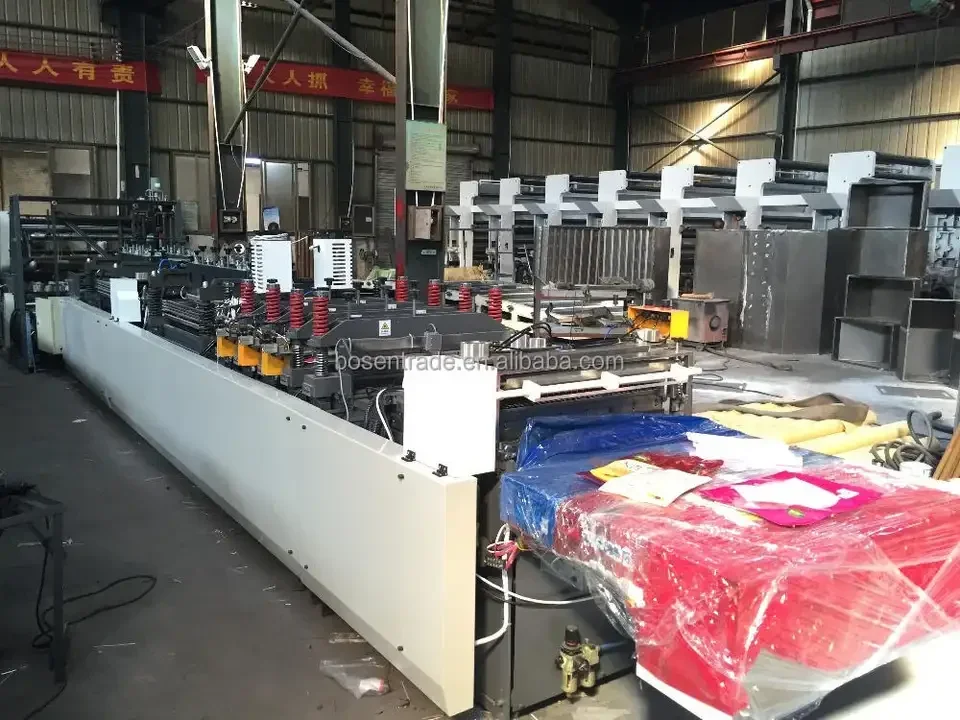 Mesin Pembuat Tas Belanja Rompi Kaos Polypropylene Otomatis