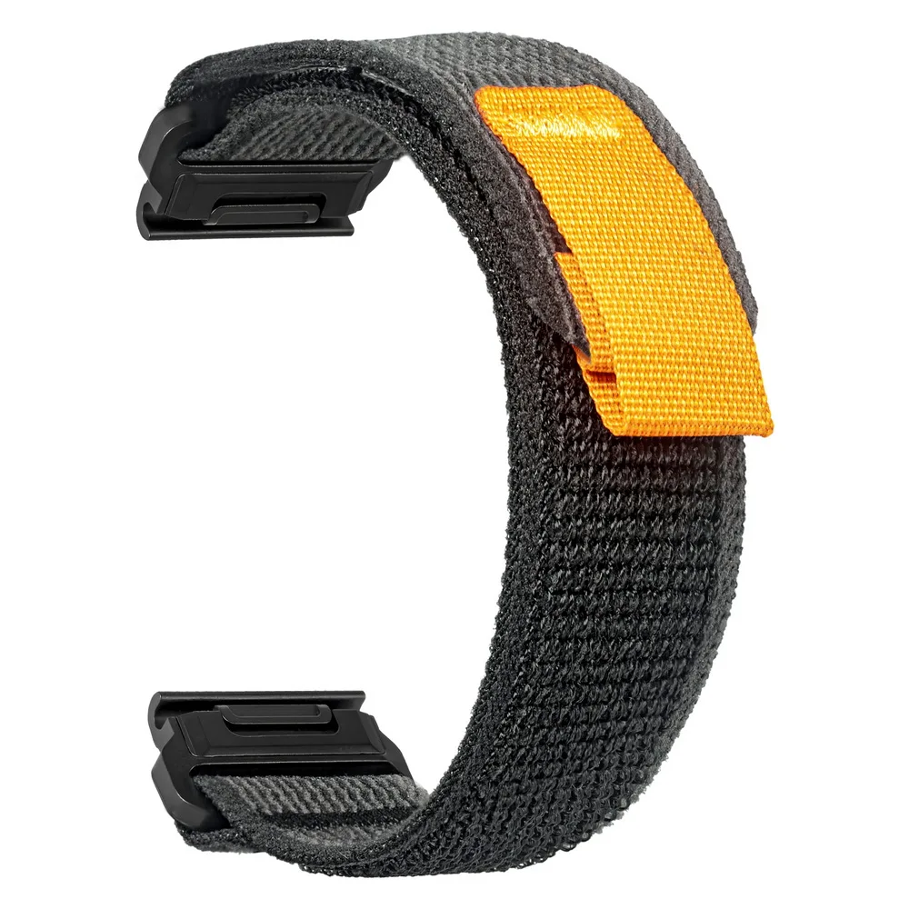 Hemsut Nylon Watch Band For Garmin Quickfit 20 22 26mm Strap Compatible With Fenix/Tactix/Forerunner/Approach/MARQ/Enduro