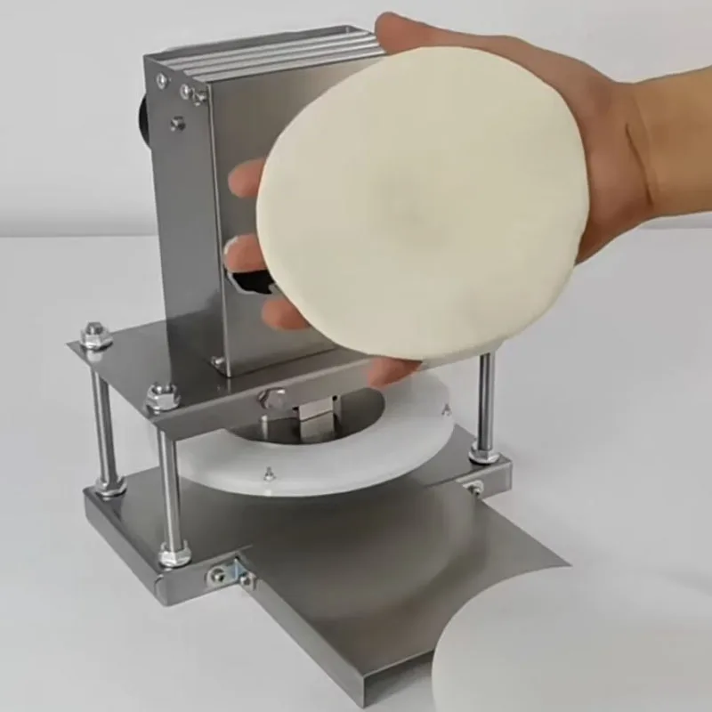 Electric 22cm pita pizza Dough Pressing machine Pizza Dough Flatten Pressing machine Dough Roller Sheeter Chapati pressing machi