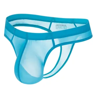 Ice Seda Männer transparent unter, sexy Höschen, Jockstrap Tongas, Sissy Bikini, im Inneren oder Badezimmer 6 Hauptverkäufe Cueca für Trans -Männer - №5