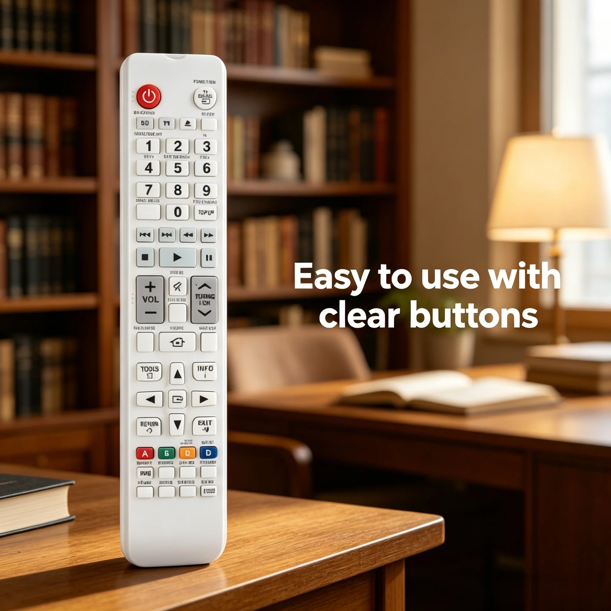 

AH59-02489A Replacement Remote Control Compatible with Samsung 5.1CH Blu-ray DVD Home Theatre System HT-E5550 HT-E5550W HT-E5500