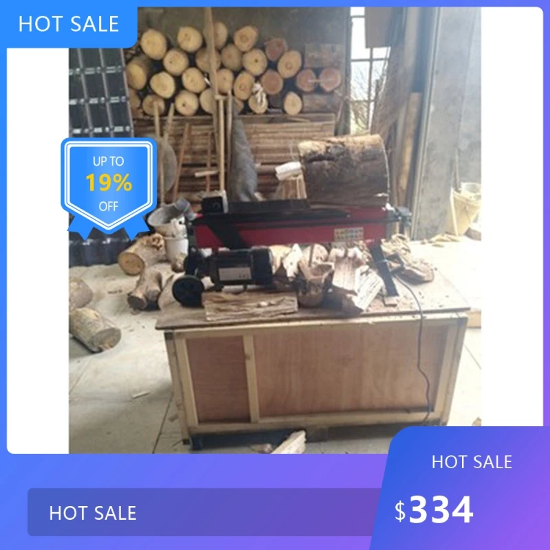Practical8T Hydraulic Log Splitter HLS8T‑52 220V Electric Wood Splitting Machine Portable Woodworking Log Cutter Firewood Pro 21