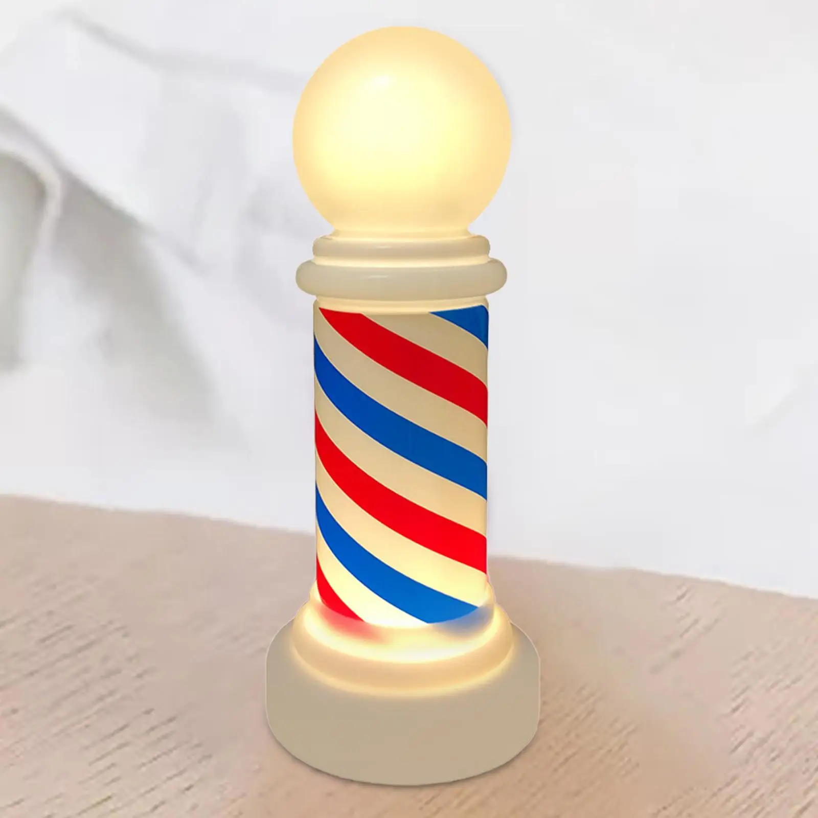 Salon Pole Lamp USB Battery Powered Lamp Mood Decorative Lighting for Manicure Barber Equipment