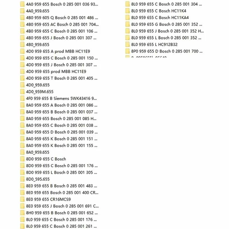 Original No Crash Virgin SRS AirBag ECU Dump File Collection Large Database of Firmware Dumps Airbag DUMPS CARPROG SOLUTIONS - view 2