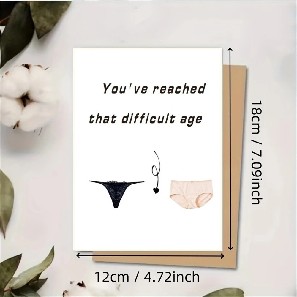 10pcs original greeting card, humorous laughter, funny and unforgettable gifts Funny Card Greeting card for bestie