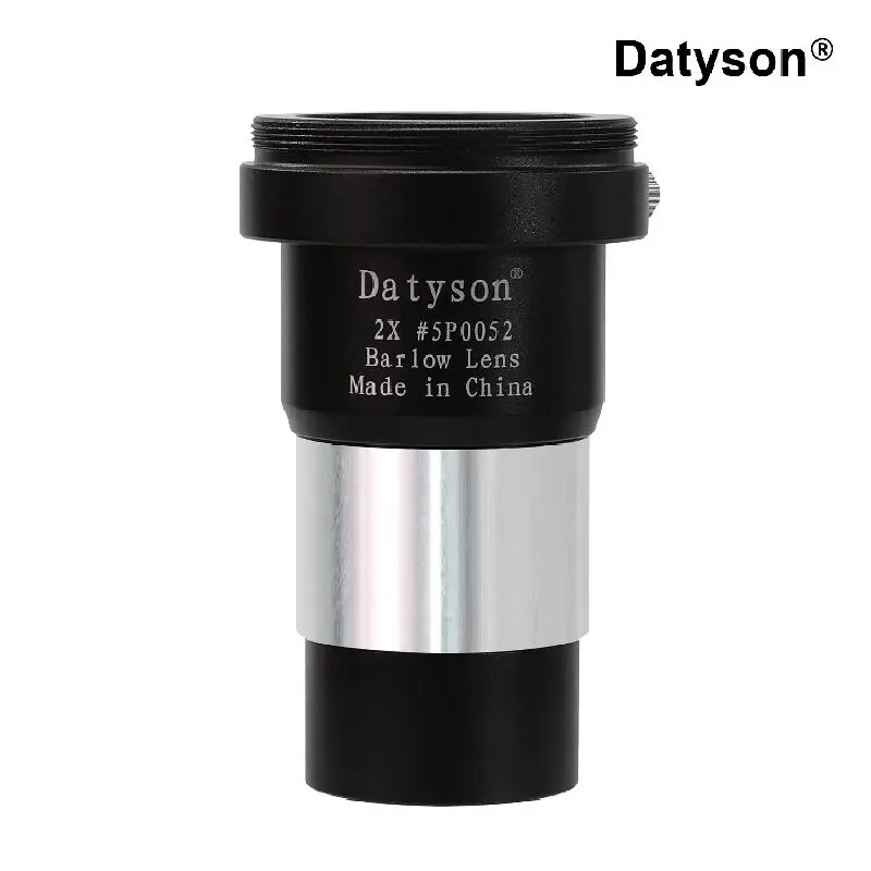 

Линза Барлоу Datyson 1,25 дюйма 2X, с полным многослойным покрытием, подходит для астрономических телескопов с интерфейсом 1,25 дюйма