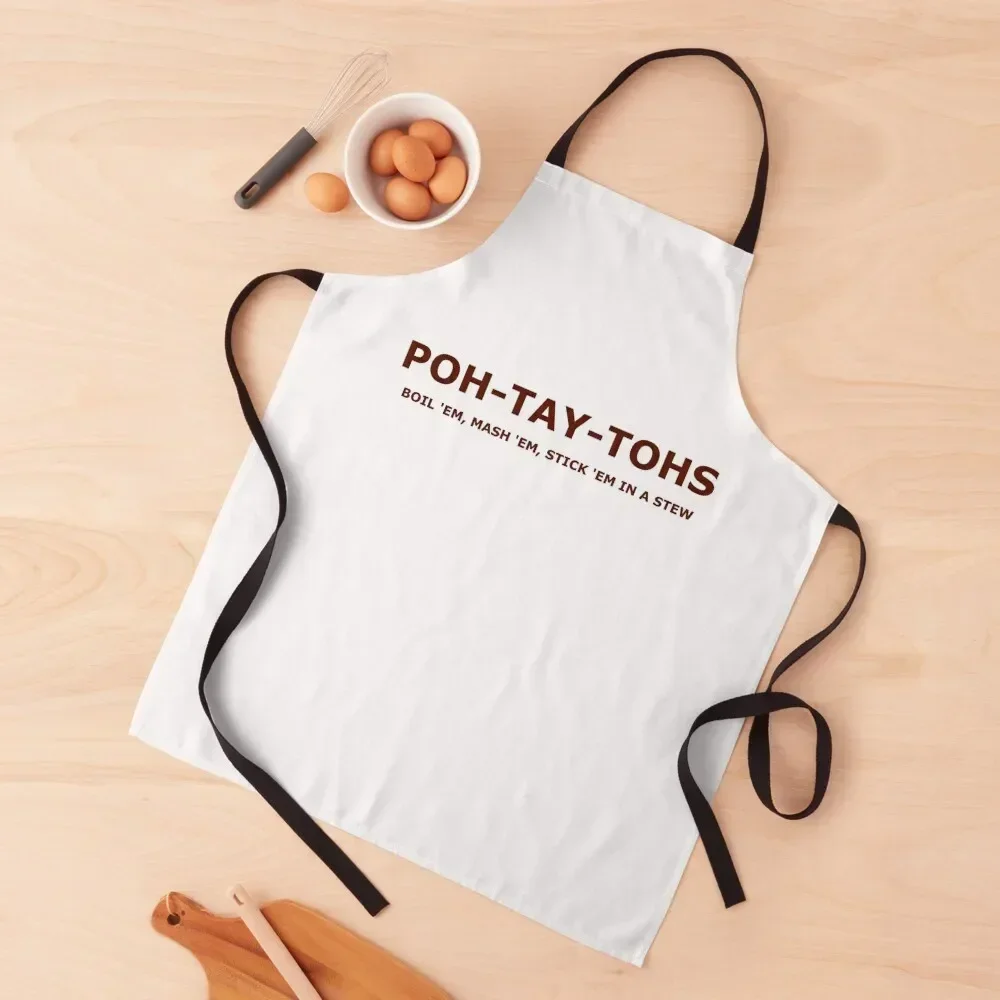 

POH-TAY-TOHS Apron Goods For Home And Kitchen Women's Kitchen Home and kitchen products For Girl Apron