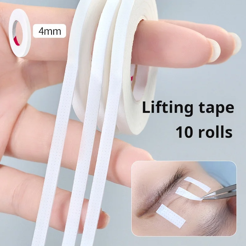 

[10 volumes] 4mm eyelash lifting tape grafting eyelash tape isolation tape low sensitivity for eyelash salon tools