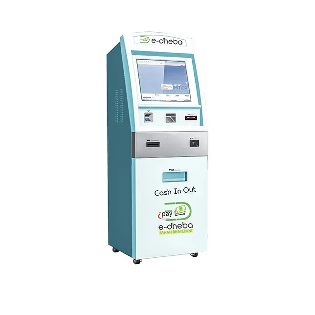 Parking Payment System With Touch Screen And Barcode Scanner For Efficient Self-Service In Parking Lots Kiosk