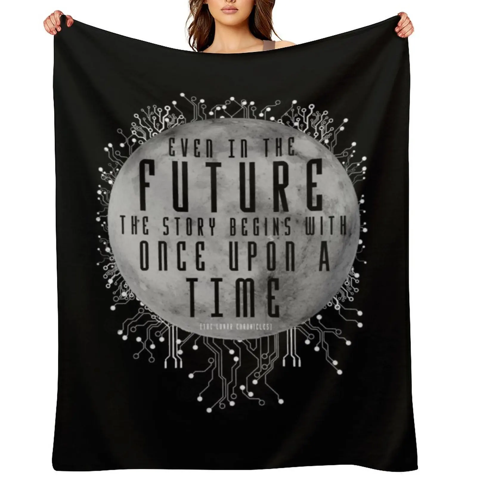 

The Lunar Chronicles - Cinder Essential T-Shirt Throw Blanket Hairy Nap For Decorative Sofa Polar Blankets