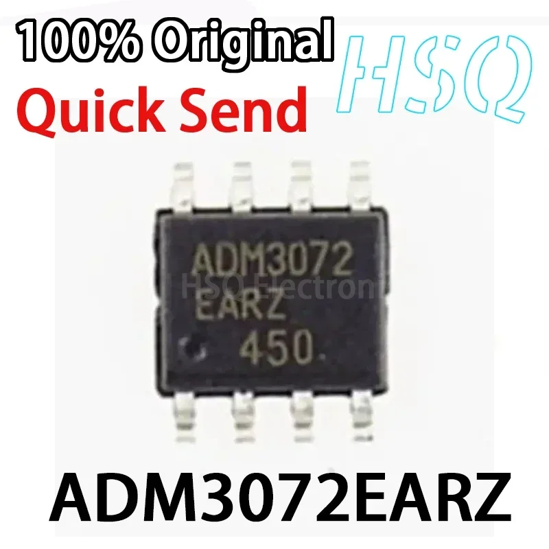 1PCS ADM3072EARZ ADM3072 Dense Low Power Transceiver Chip Mount Stock