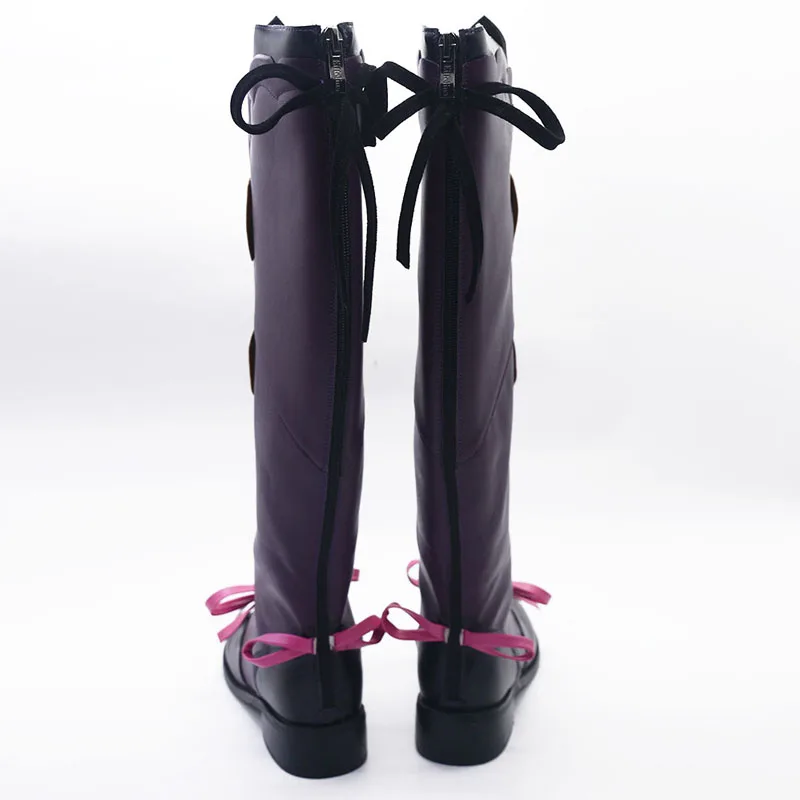 Jogo genshin impacto yunjin cosplay sapatos boot feminino menina yun jin traje halloween carnaval personalizado role play prop botas