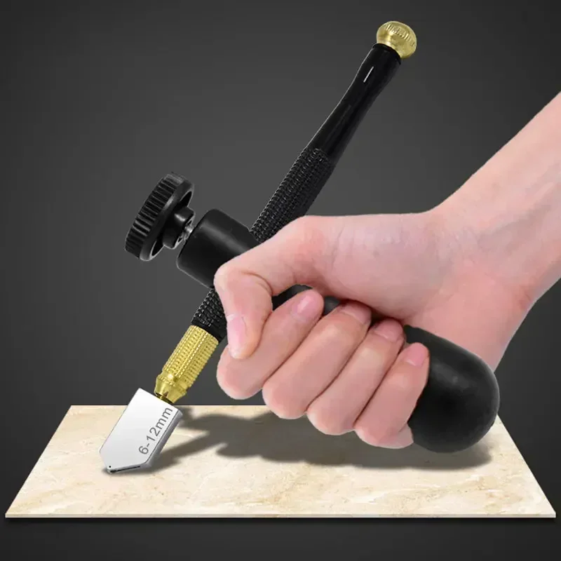 Professional Glass Cutter Head, Diamond, Cutting Tiles, Mirror Mosaic, Customize Upgrade Oil Glass Cutter Tool, 7Pcs