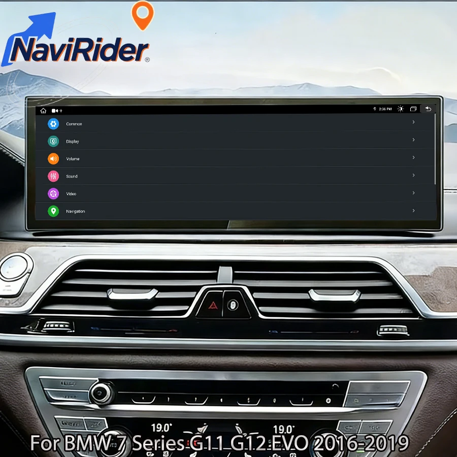 

14.9inch For BMW 7 Series G11 G12 EVO 2016-2019 Stereo Car Radio GPS Carplay Navigation 4G WiFi Android Multimedia Video Player