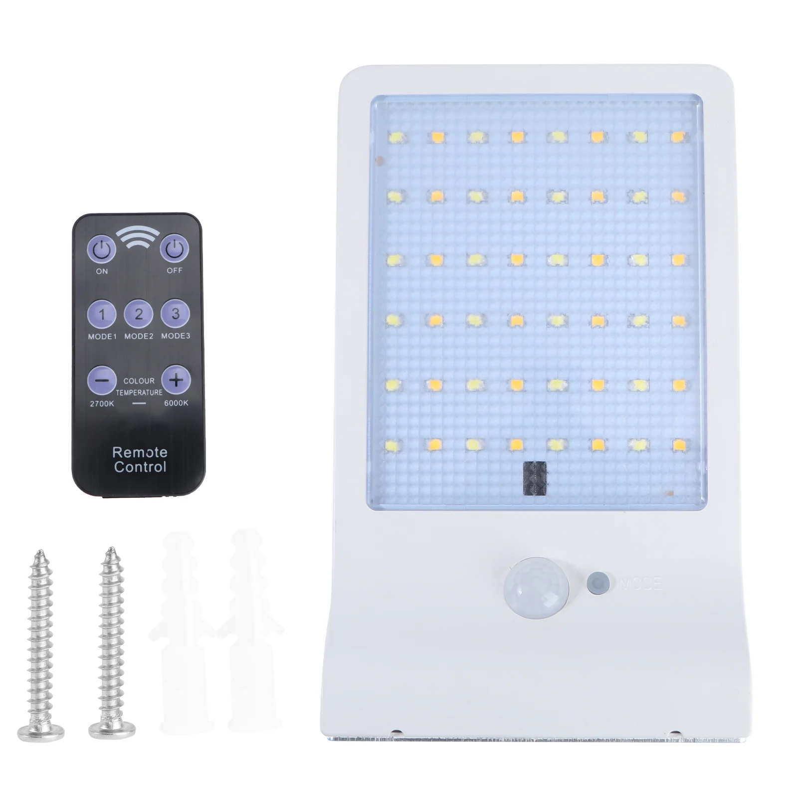 48Led تعمل بالطاقة الشمسية ضوء الشارع مقاوم للماء السوبر مشرق مصابيح خارجية التلقائي تشغيل/إيقاف محس حركة لمسار ساحة الحديقة #3