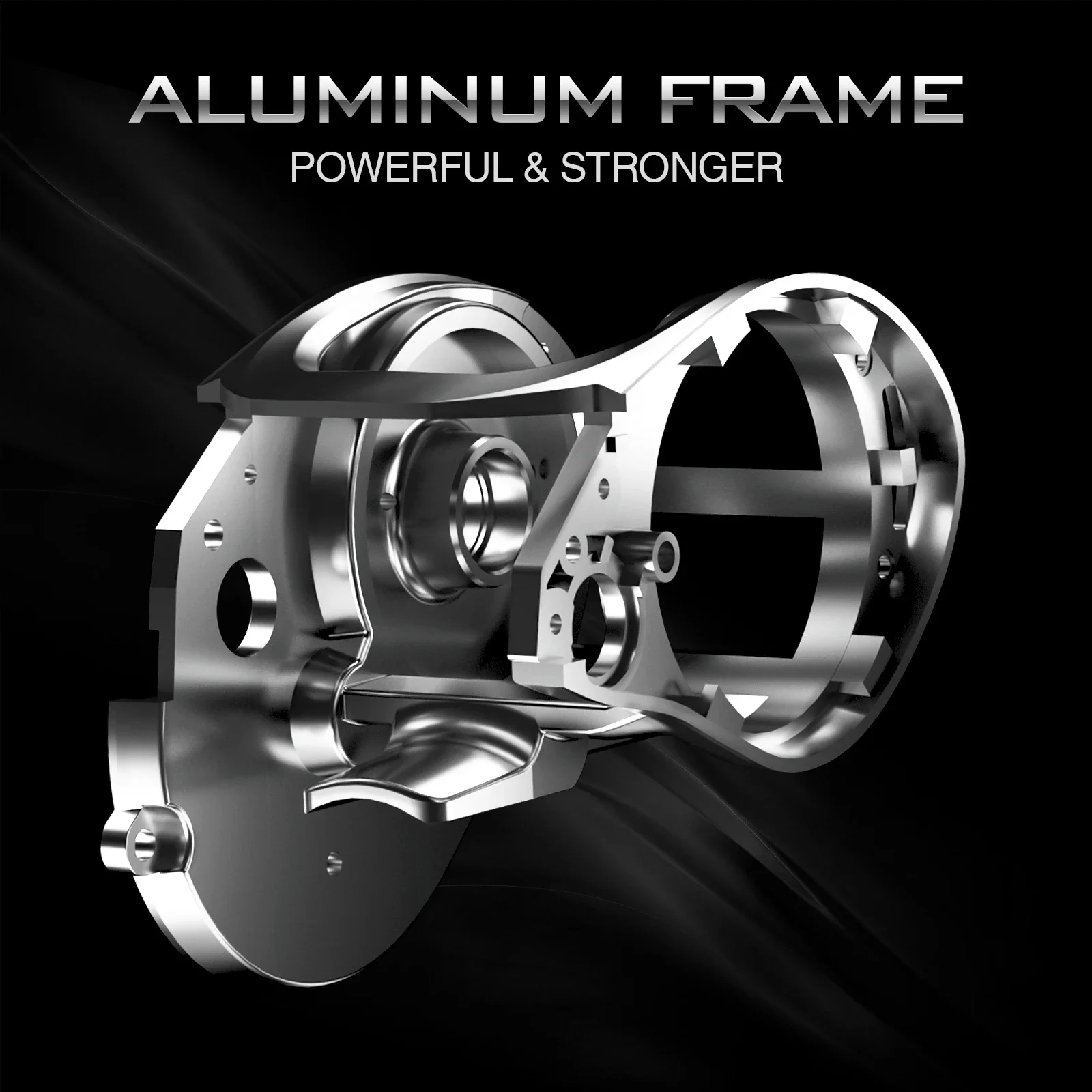 Piscifun Alloy M メタルベイトキャスティングリール 22LB