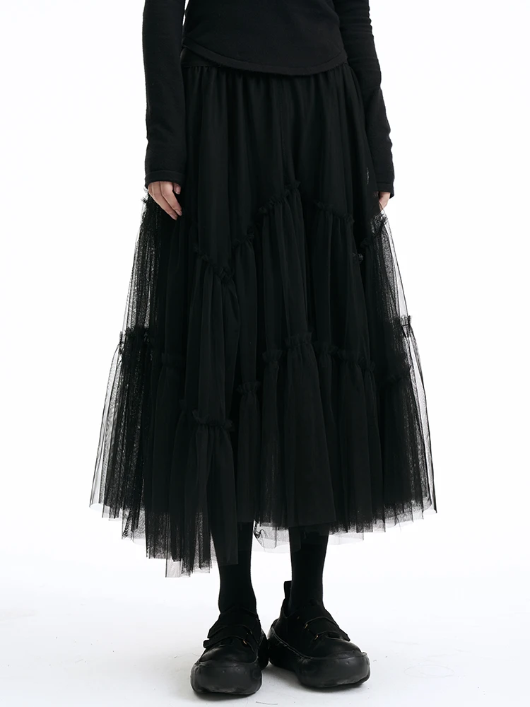 

New Women's Skirt, Niche Design Black Versatile Fashion Skirt Trendy Women's Clothing