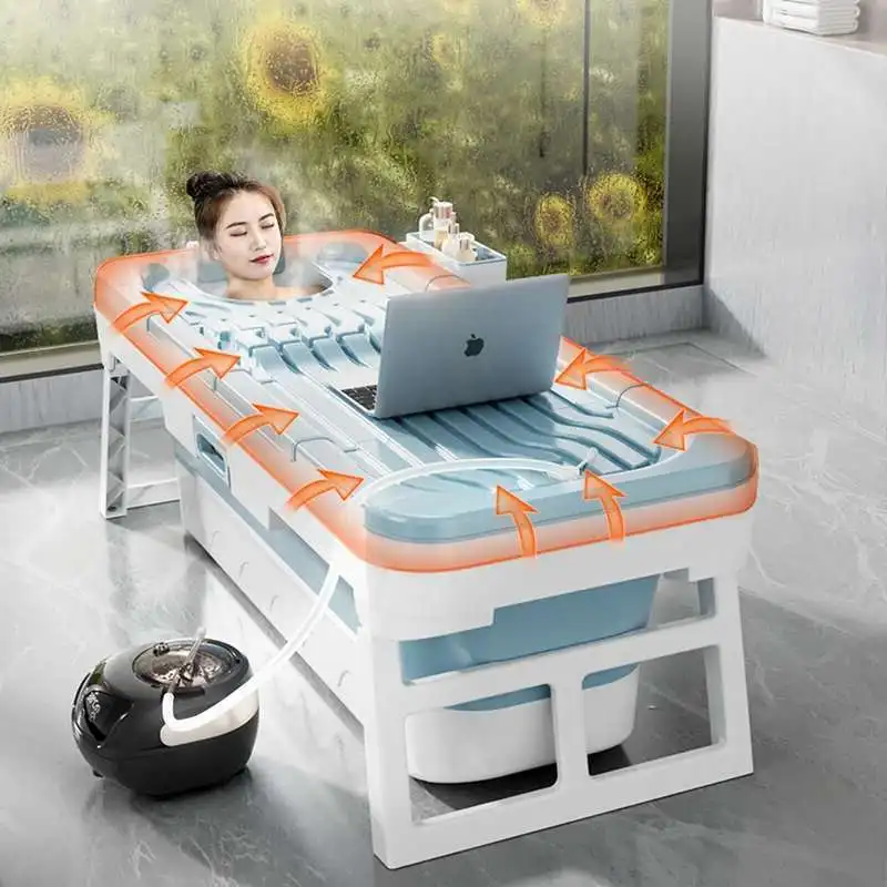 

Портативная складная ванна для детей, пластиковая ванна для плавания, ведро для взрослых, крышка для сауны, Banheira Dobravel, ванна для дома Adulta