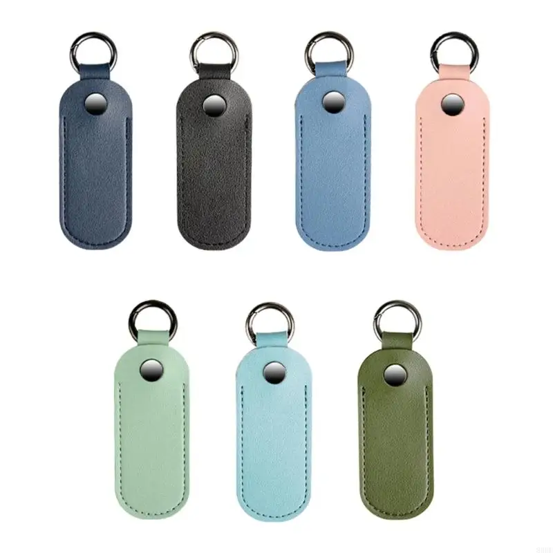 

USB -флэш -привод держателя корпуса микрофибры кожаная защитная крышка с металлическим защелкой 83CF