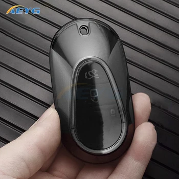 Nieuwe TPU Autosleutel Case Cover Shell Voor Mercedes Benz CE S Klasse GLC W206 W223 W214 E300 C260 C300 S450 S500 S400 Fob Accessoires