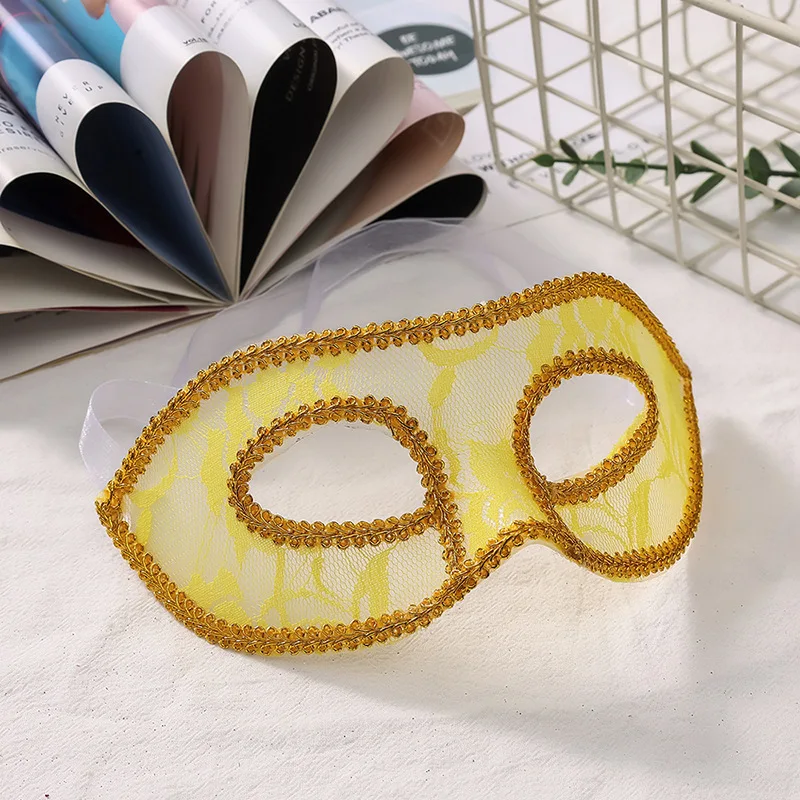 Partymasken, elegante Spitzenmaske, durchscheinende Augenmaske, geheimnisvolle halbe Gesichtsmaske für Kostümpartys, besondere Anlässe, Karneval