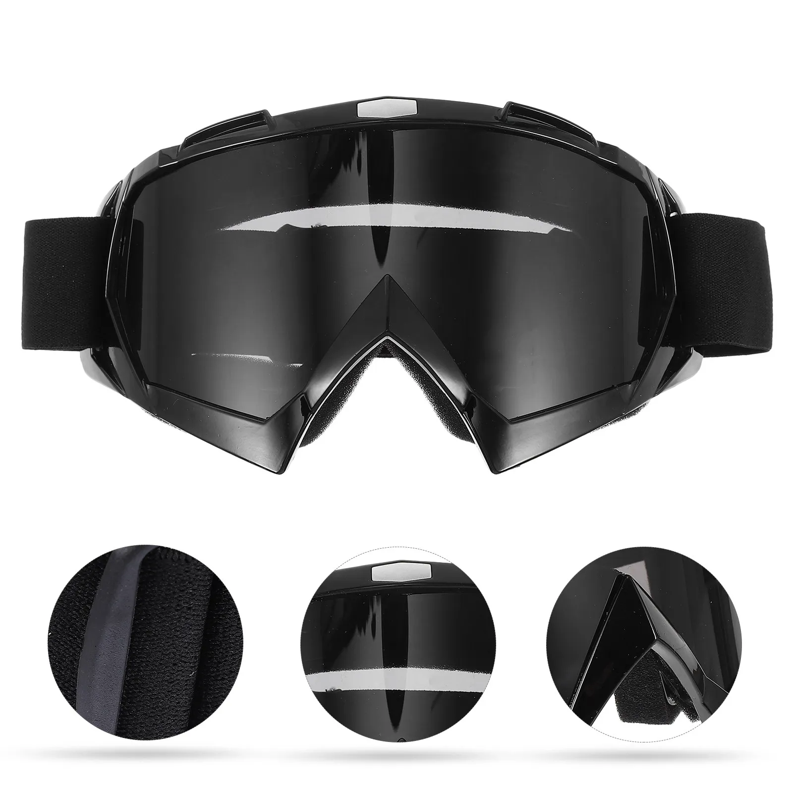

Windproof Glasses Cycling Goggles Tpu Lens Lightweight Uv Protection For Outdoor Sports Skiing Mountain Climbing Motorbike