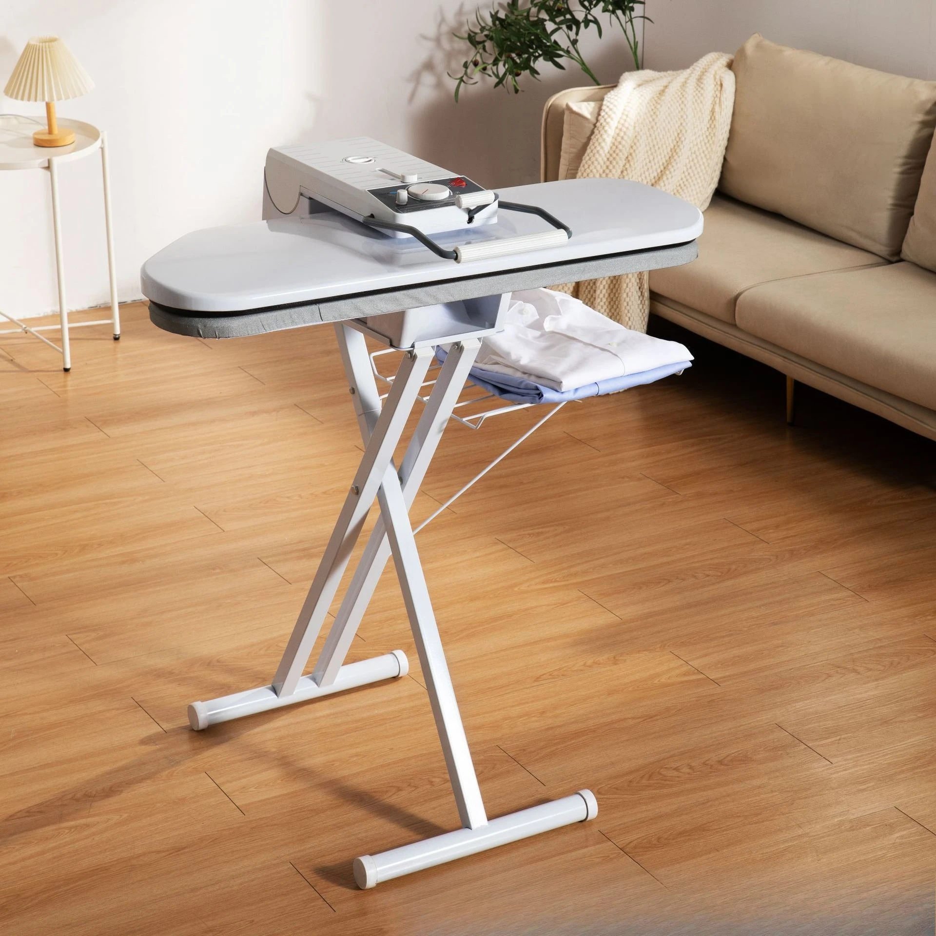 Large area steam iron ironing board automatic steam ironing machine household commercial drying laundry