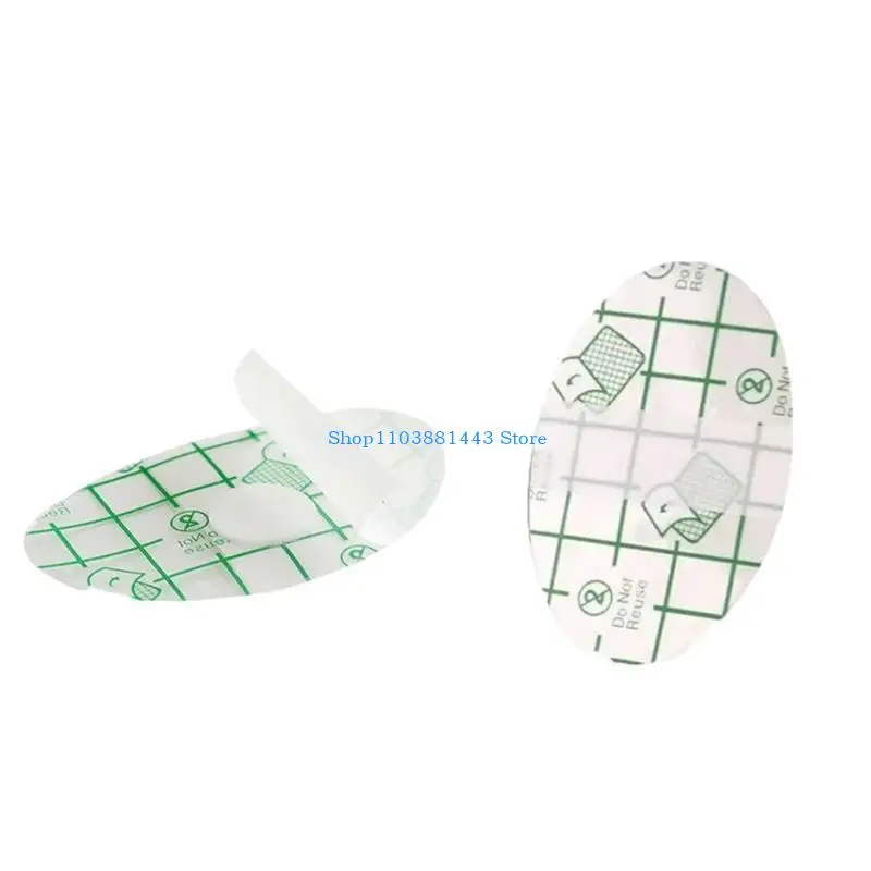 Q6RE 20/40/100 قطعة ملصقات الأذن للأطفال مقاومة للماء غطاء للأذنين للاستحمام للأطفال الرضع للاستعمال مرة واحدة