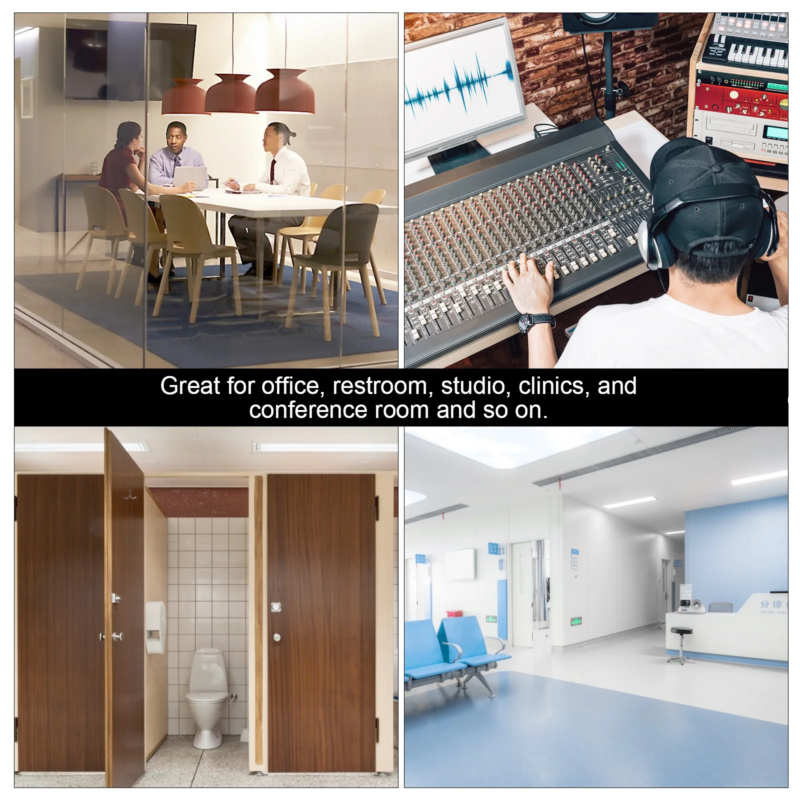 방해 금지 문 표지판 빨간색 녹색 아크릴 슬라이더 사무실 회의실 화장실 스튜디오 클리닉 비어있는 상태 표시기