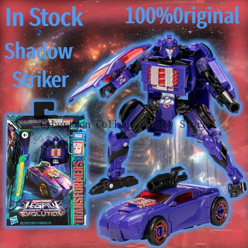 【En stock, bajo costo de envío】Juguetes de transformación Legacy Evolution Shadow Striker Colección de figuras de acción de clase Deluxe