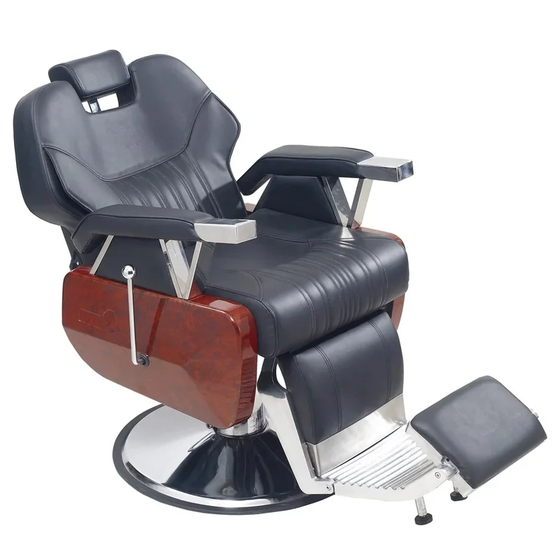 Yapin Customer Hair Salon Furniture Heavy Duty Recliner Hydraulic Pump Barber Chair for Sale
