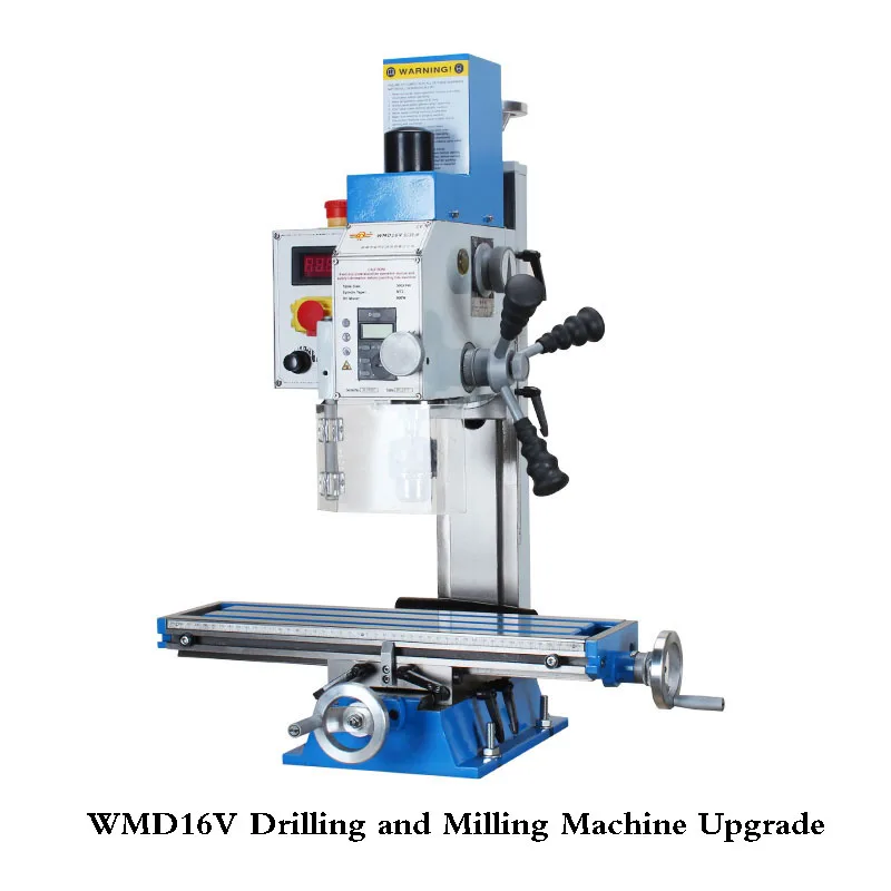 WMD16V Drill Press Home Milling Machine Drill Press Upgrade With Digital Display Drilling and Milling Machine One Machine