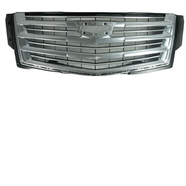 

Car Front Bumper Upper Grill Chrome Front Center Grille for Escalade 2015-2020 Car Mesh