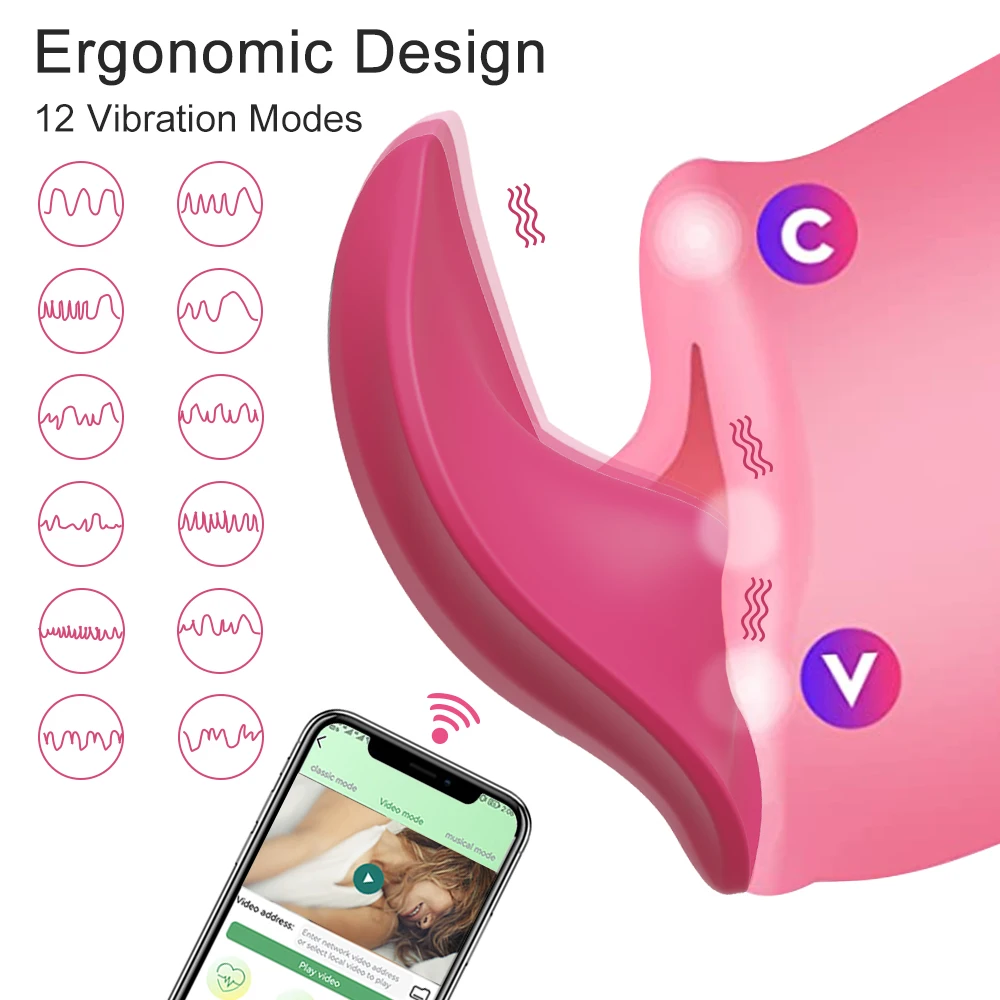 Bluetooth APP Vibrator Female Wireless Remote Control Wearable Vibrating Egg Clitoris Stimulator Sex Toys for Women Couples