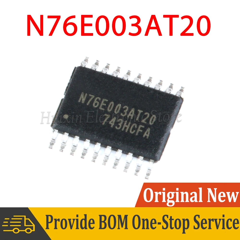 N76E003AT20 N76E003AT TSSOP-20 Replace STM8S003F3P6 SMD New and Original IC Chipset