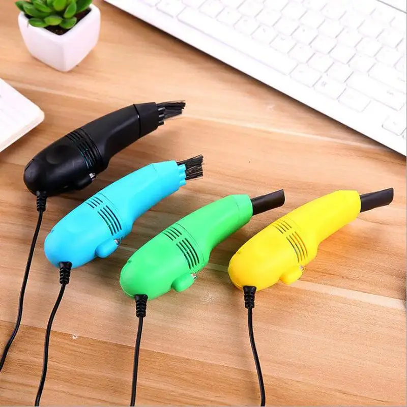 USB Keyboard Vacuum Cleaner Computer Keyboard Vacuum Cleaner Portable Mini Handheld PC Laptop Brush Dust Cleaning Kit view 2