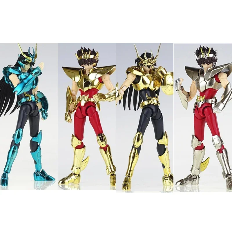 

In Stock JM.MST Saint Seiya Myth Cloth EX Pegasus Dragon Shiryu Cygnus Hyoga Phoenix Ikki V2 Knights of the Zodiac Action Figure