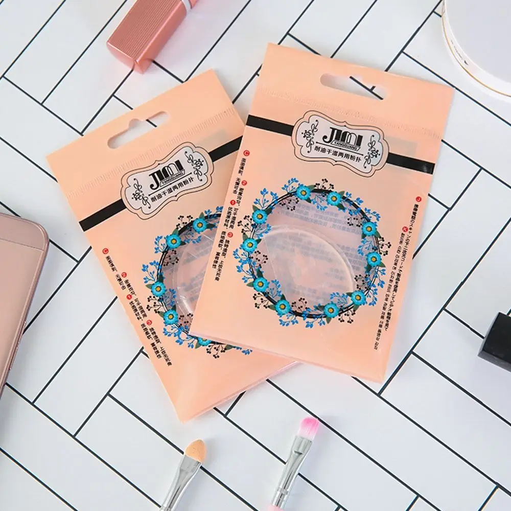 พัฟแป้งซิลิโคนแบบใหม่ โปร่งใส ไม่กินแป้ง พัฟเจลลี่สำหรับเครื่องสำอาง ใช้เกลี่ยรองพื้น บีบีครีม