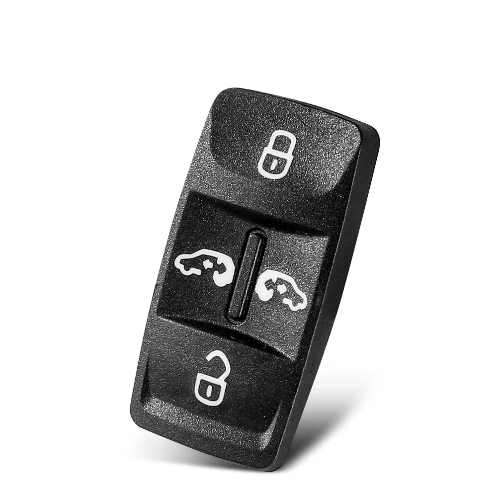 KEYYOU 1 pz Sillicon gomma auto portachiavi pulsante Pad per Volkswagen VW Passat Polo Golf Touran Bora Ibiza Leon Octavia Fabia