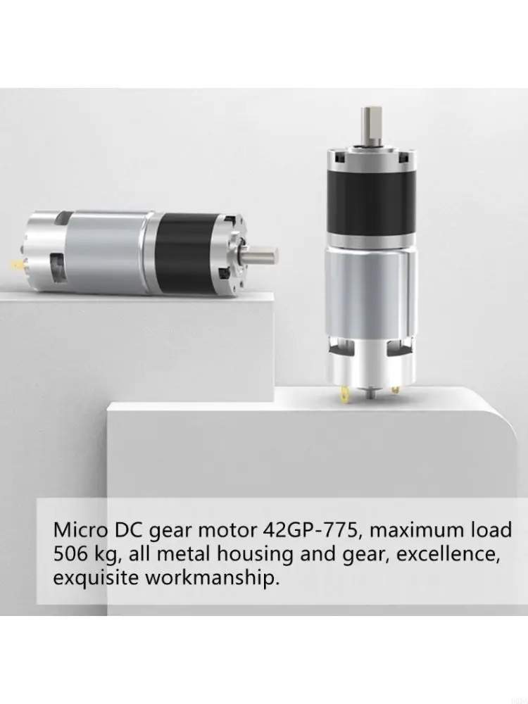 

Малошумный мотор-редуктор 24 В, 8 об/мин, планетарная передача, низкоскоростной двигатель, двигатель с регулируемой скоростью и