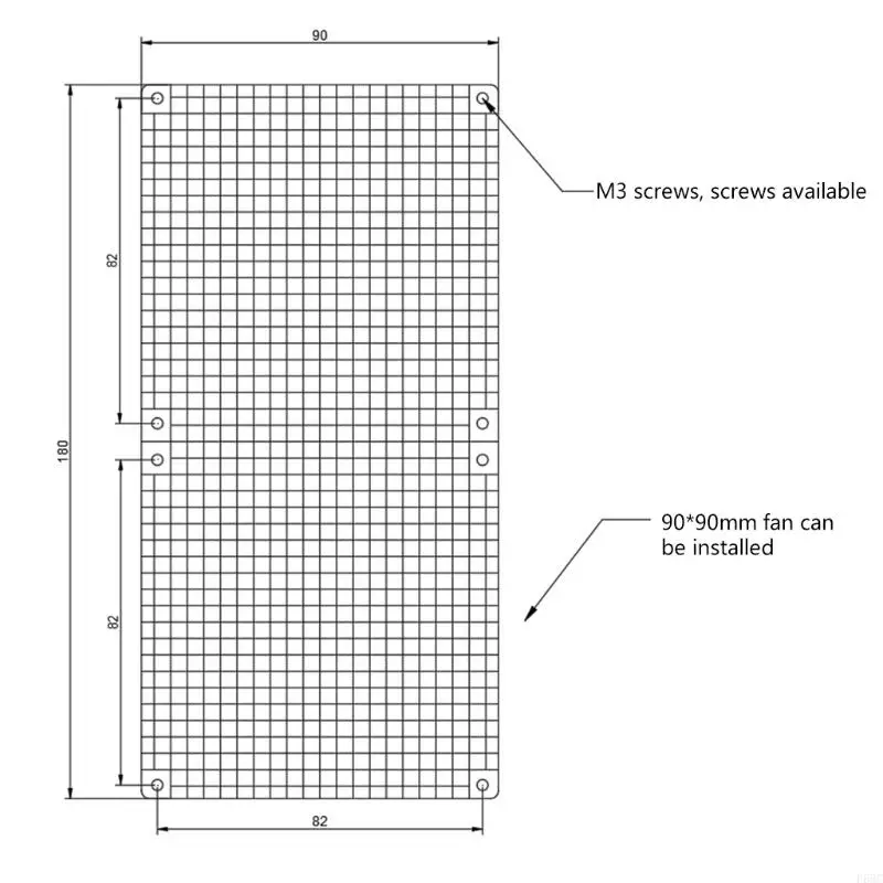 

920L Full Cover GPU Backplate Panel Cooling Back Plate for Graphics Card Cooling 3080 3090 2/4mm