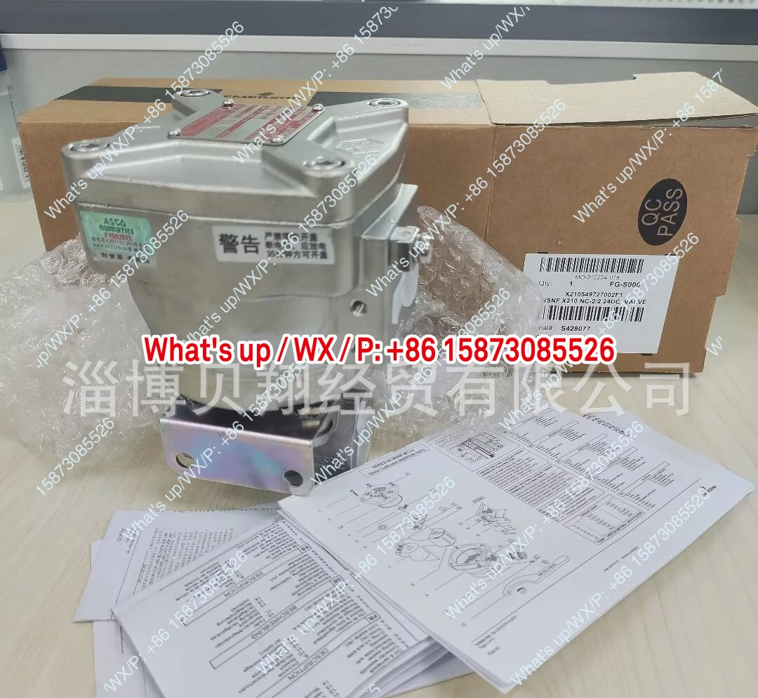 ASCO Explosion proof Solenoid Valve Stainless Steel Material X210549727002F1/DN15  X210549728002F1/DN20