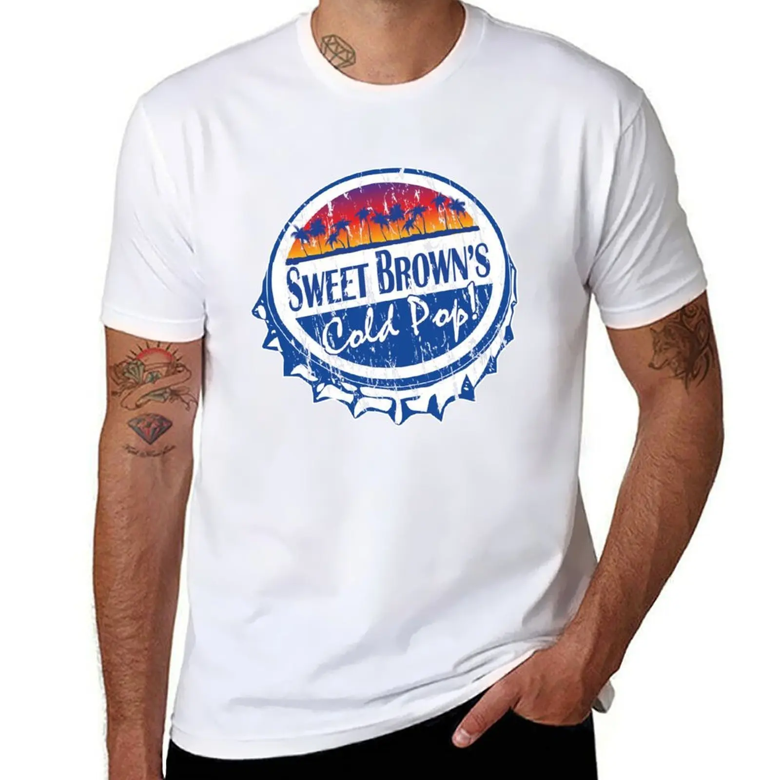 

Sweet Brown's Cold Pop Bottlecap Shirt V1 T-Shirt t shirt man plain funny t shirts cotton T-Shirt