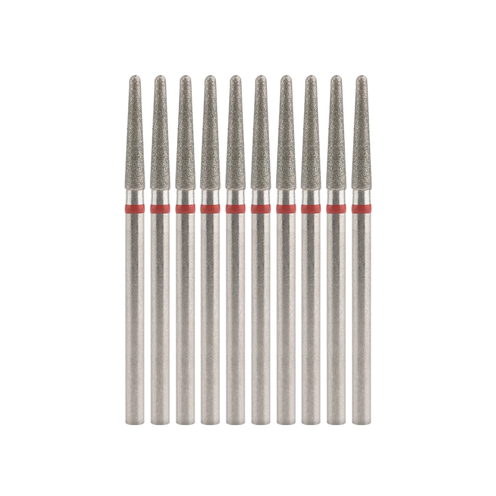10Pcs Diamant Fräser Für Maniküre Elektrische Nagel Bohrer Bits Zubehör Pediküre Maschine Nagel Datei Gel Remover-Tool – Detail 31