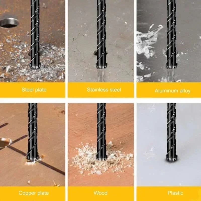 Oauee Mata Bor อัลลอยด์ทรงสามเหลี่ยมขนาด3/4/5/6มม. 8มม. 10มม. 12มม. ทำจากแก้วซีเมนต์ทรงหกเหลี่ยม