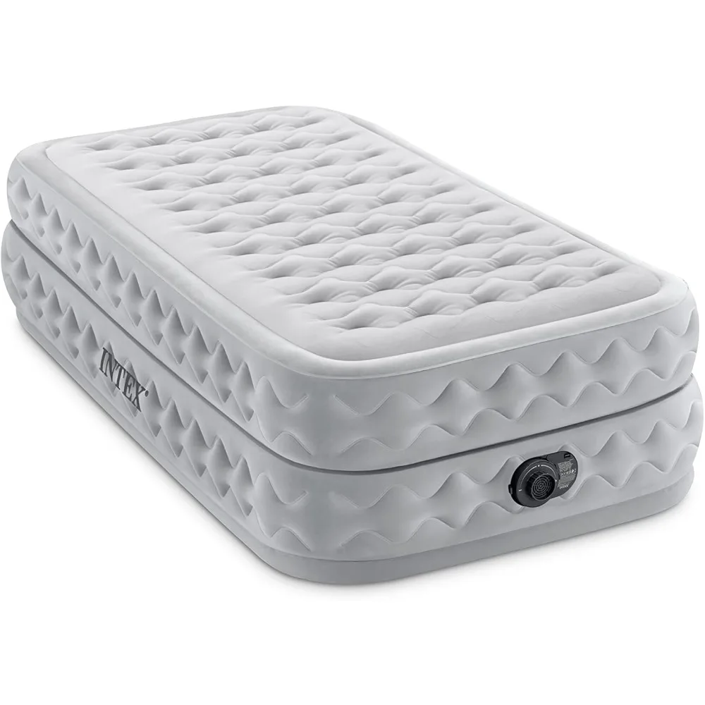 64488ND Supreme Air-Flow Airbed, Built-in Pump, 1-Person, 99 cm x 191 cm x 51 cm