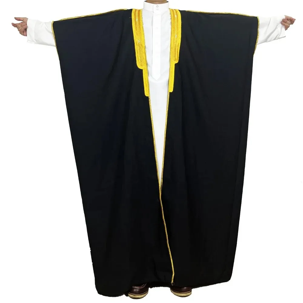 Open Dubai Saudi Abaya for Men & Women - alternate angle