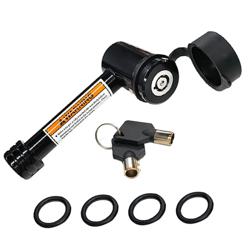 CYL-5/8-Inch Bent-Pin 70Mm Trailer Hitch Lock - Safety Accessory For Off-Road Vehicles, Rvs, Trucks, And Trailers