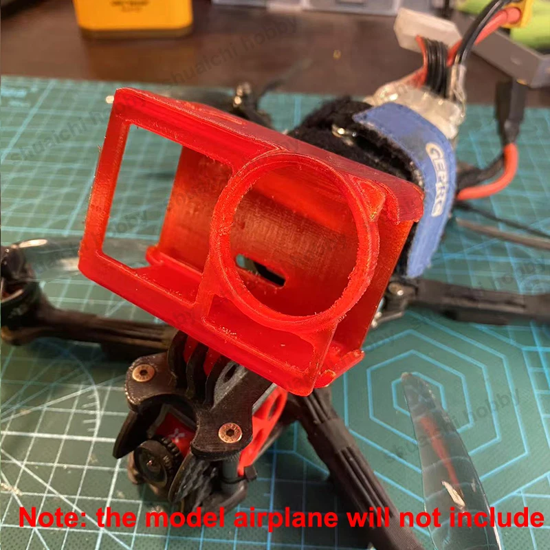1PCS AC5 Protective Cover 3D Printed Protection Cage M5 Port Camera Mounting Bracket for DJI Action 5 Pro Guarding Accessory